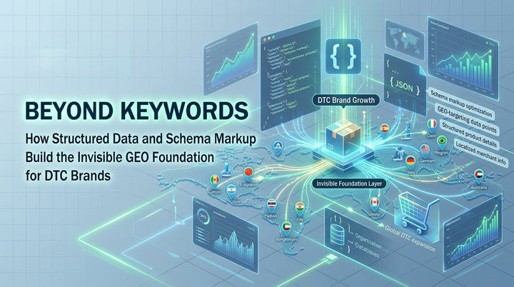 Beyond Keywords: How Structured Data and Schema Markup Build the Invisible GEO Foundation for DTC Brands