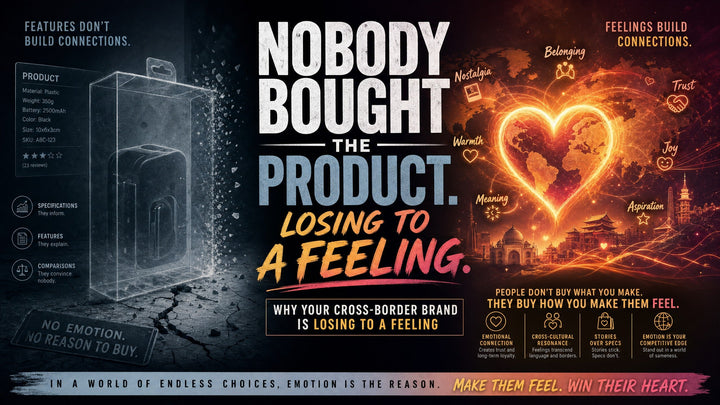 Nobody Bought the Product: Why Your Cross-Border Brand Is Losing to a Feeling