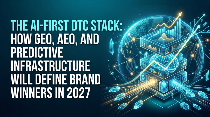 The AI-First DTC Stack: How GEO, AEO, and Predictive Infrastructure Will Define Brand Winners in 2027